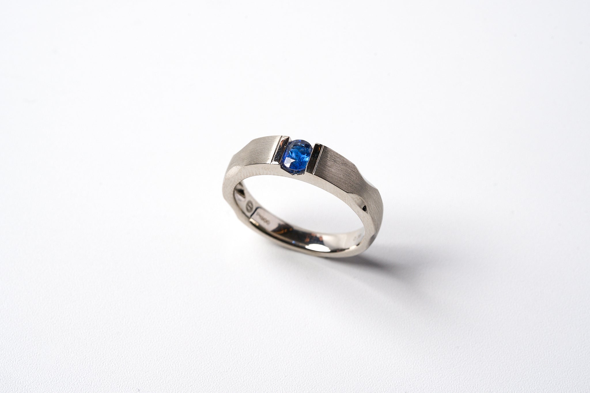 サファイアリング Synthetic サファイアリング｜SILVER925 ｜[Artisan Works]