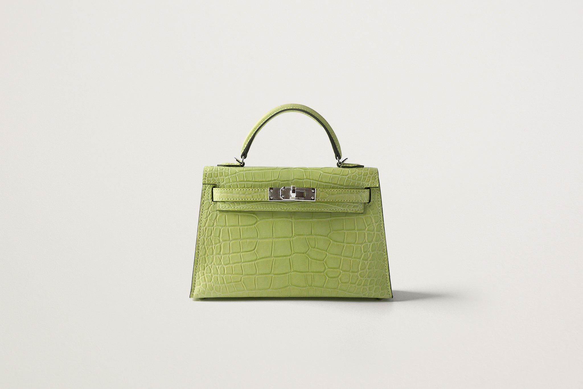 HERMES ミニツイリー Hermès Lindy 20 Mini Swift Nata | SACLÀB