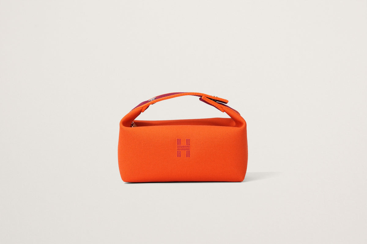 HERMES ポーチ 《ブリッド・ア・ブラック》 PM オランジュフー