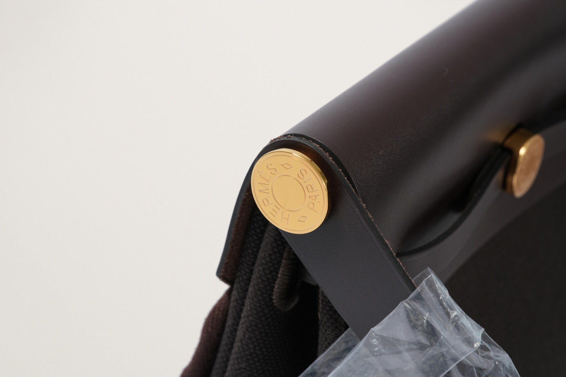 HERMES エールバッグミニ エベンヌ