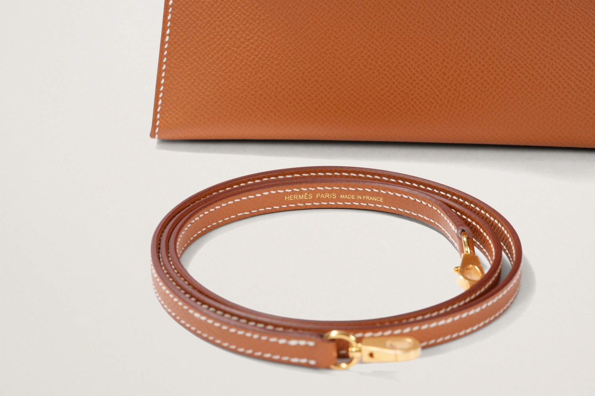 HERMES ミニケリー2 ゴールド