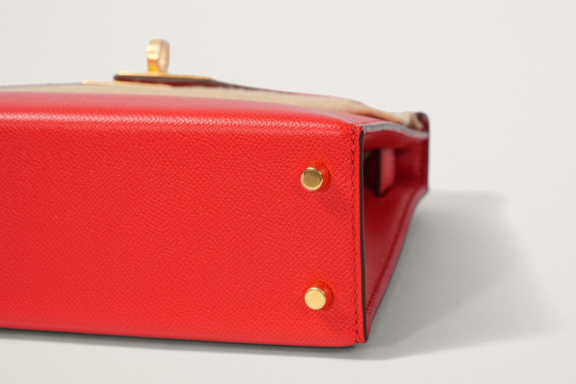 HERMES ミニケリー2 ルージュクー