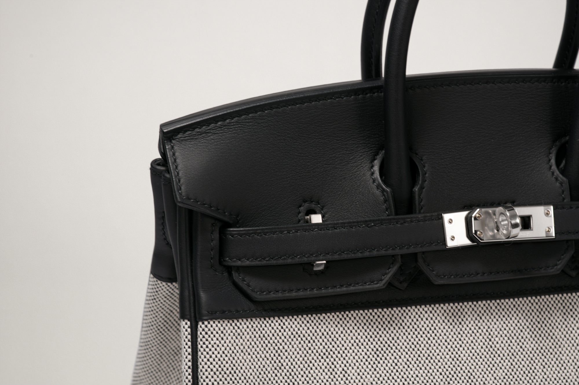 HERMES バーキン25 トワルアッシュ 黑