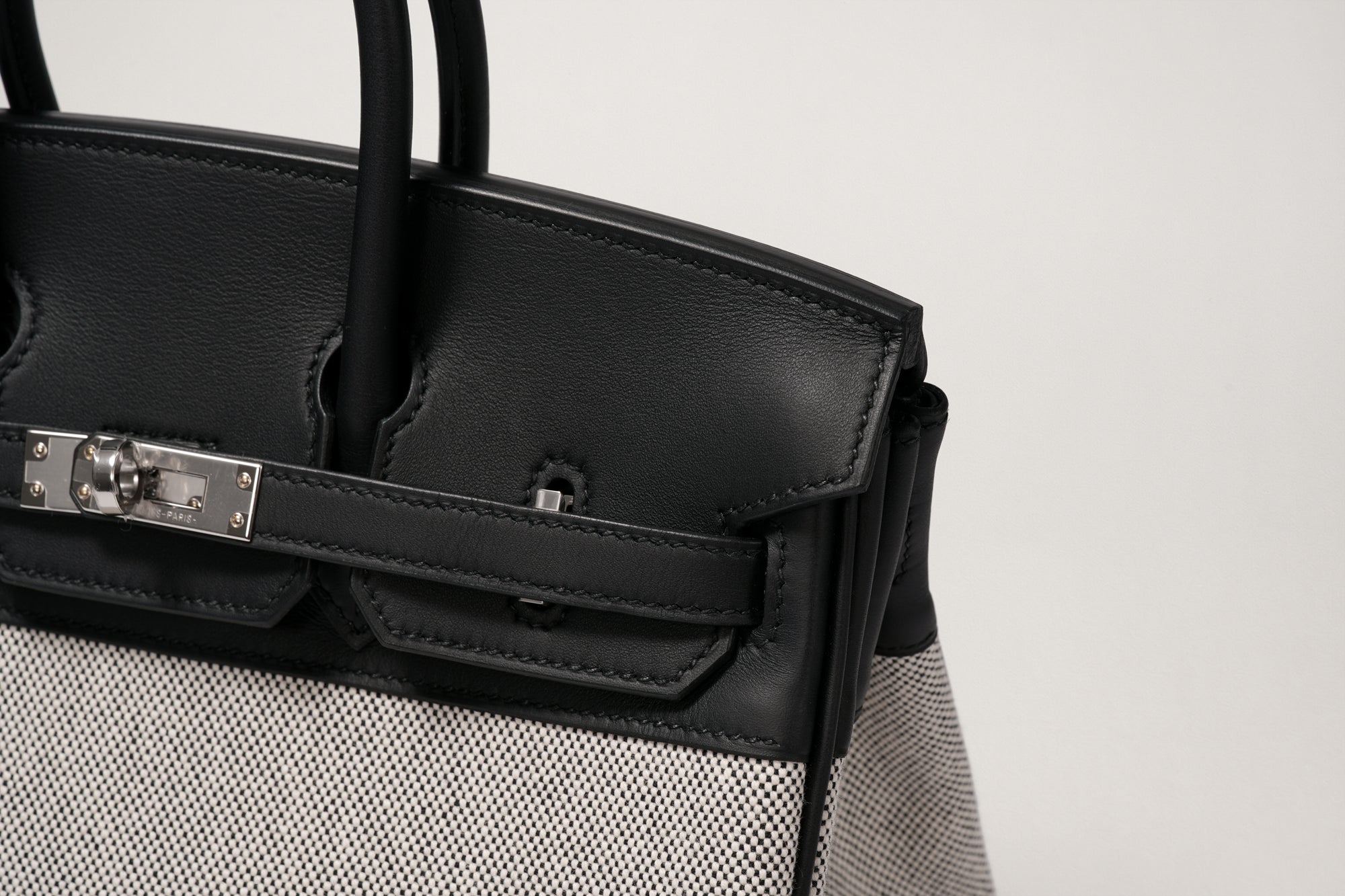 HERMES バーキン25 トワルアッシュ 黑