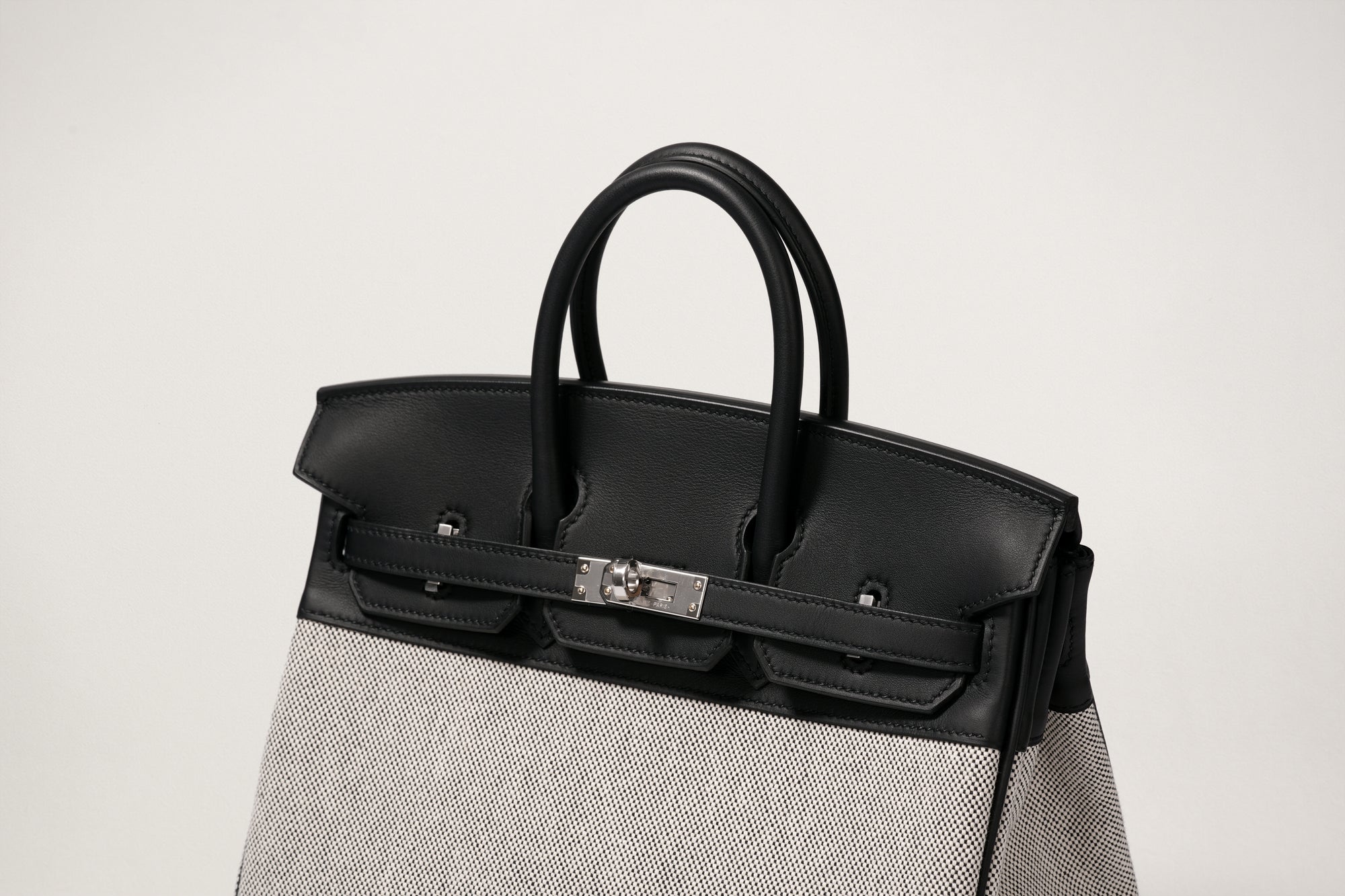 HERMES バーキン25 トワルアッシュ 黑