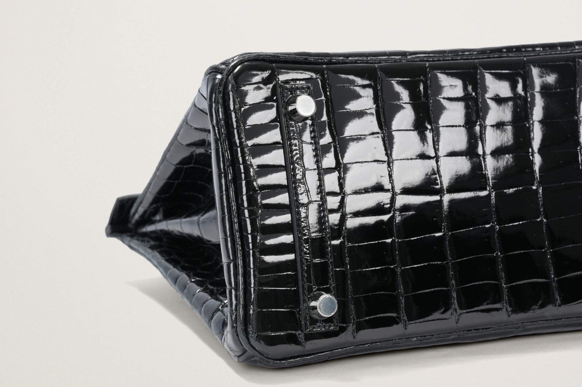 HERMES バーキン25 クロコダイル 黒
