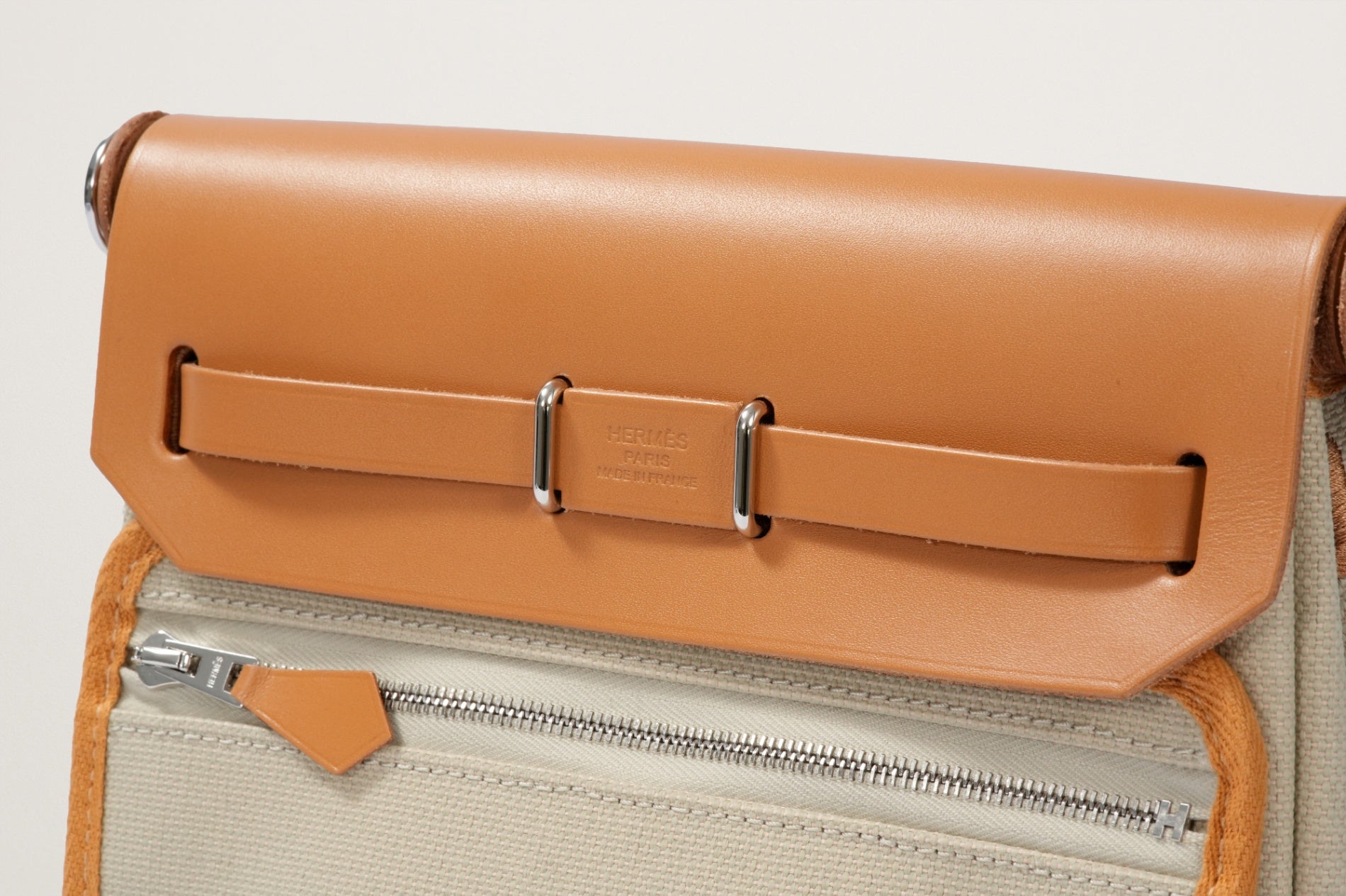 HERMES エールバッグミニ ナチュラルサブレ/べトン