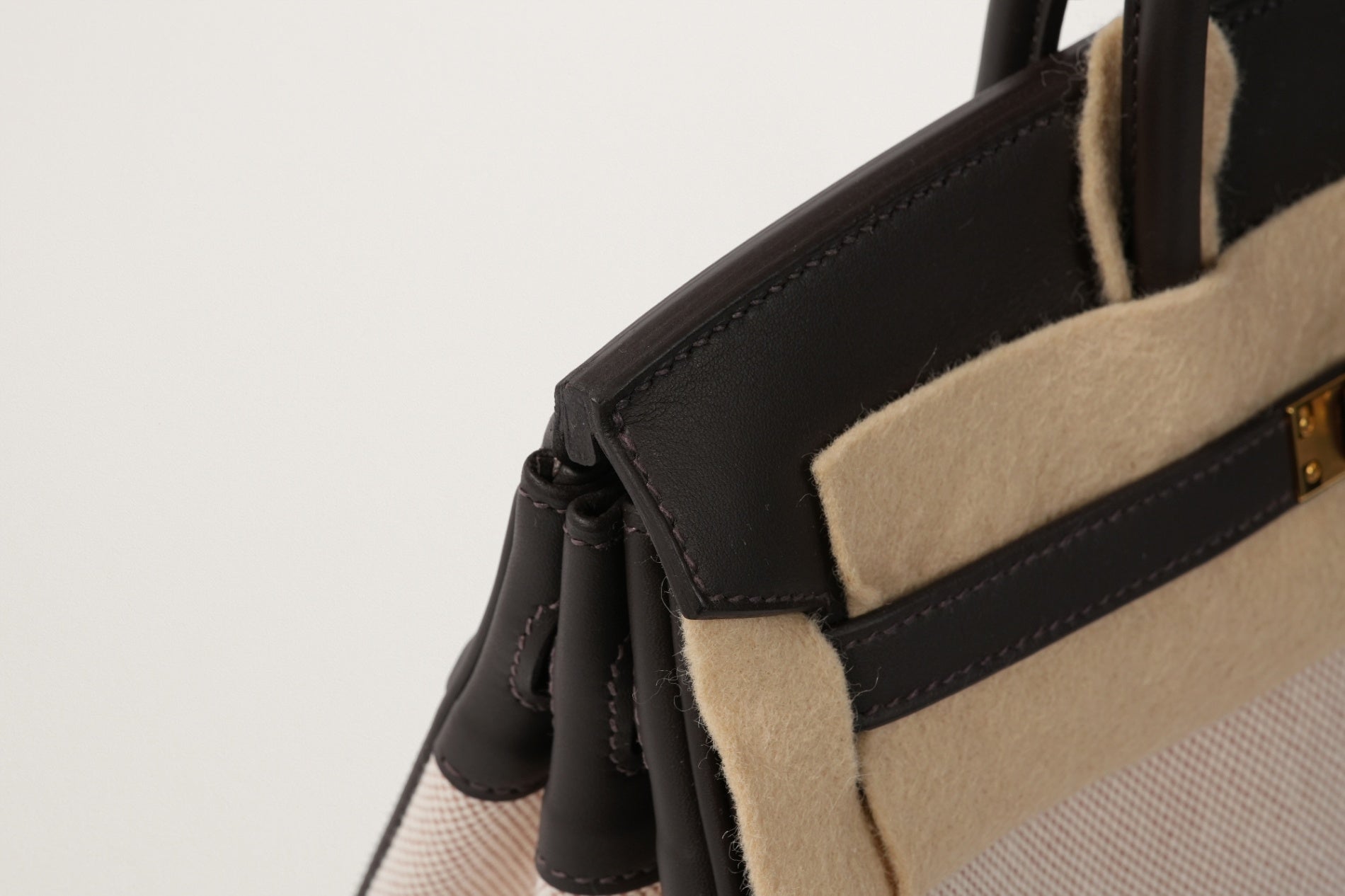 HERMES バーキン25 バイブルン/エクリュ