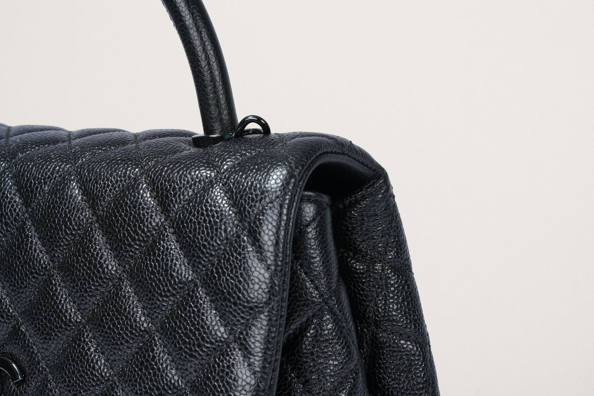 CHANEL マトラッセ ココハンドル29 S チェーンショルダーバッグ