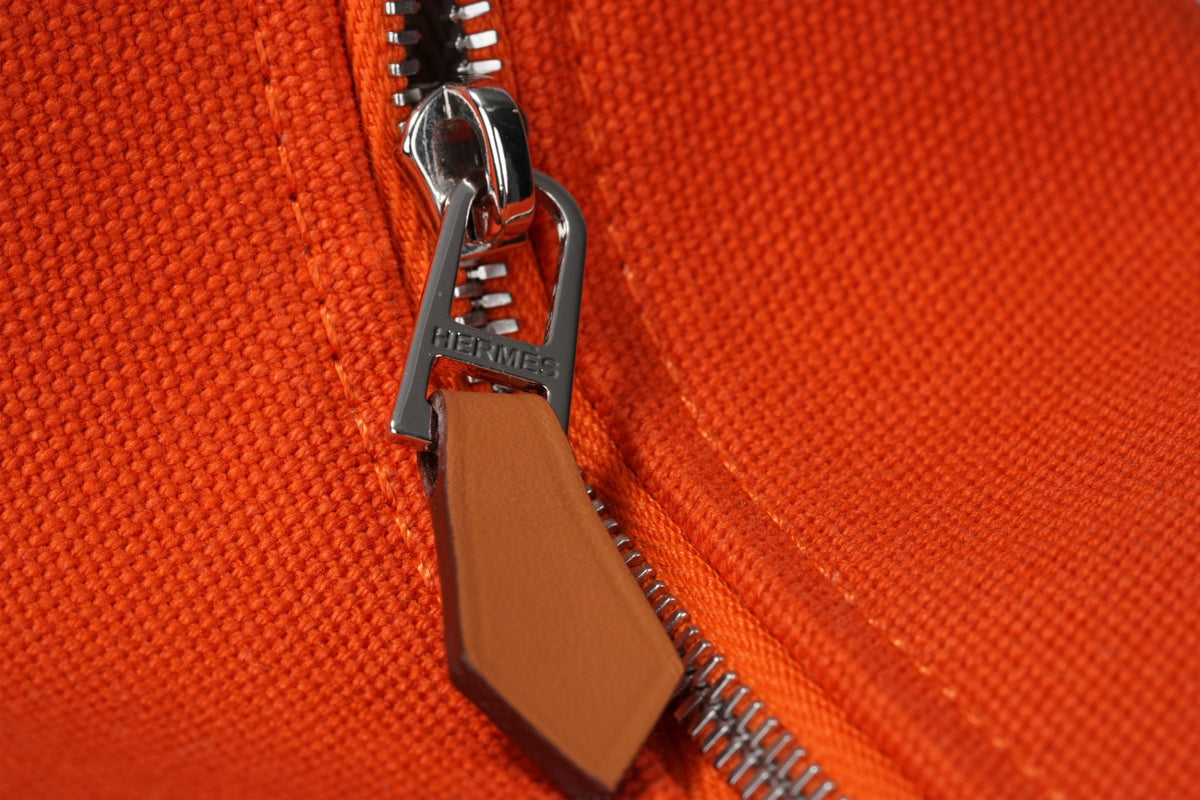 HERMES ポーチ 《ブリッド・ア・ブラック》 PM オランジュフー