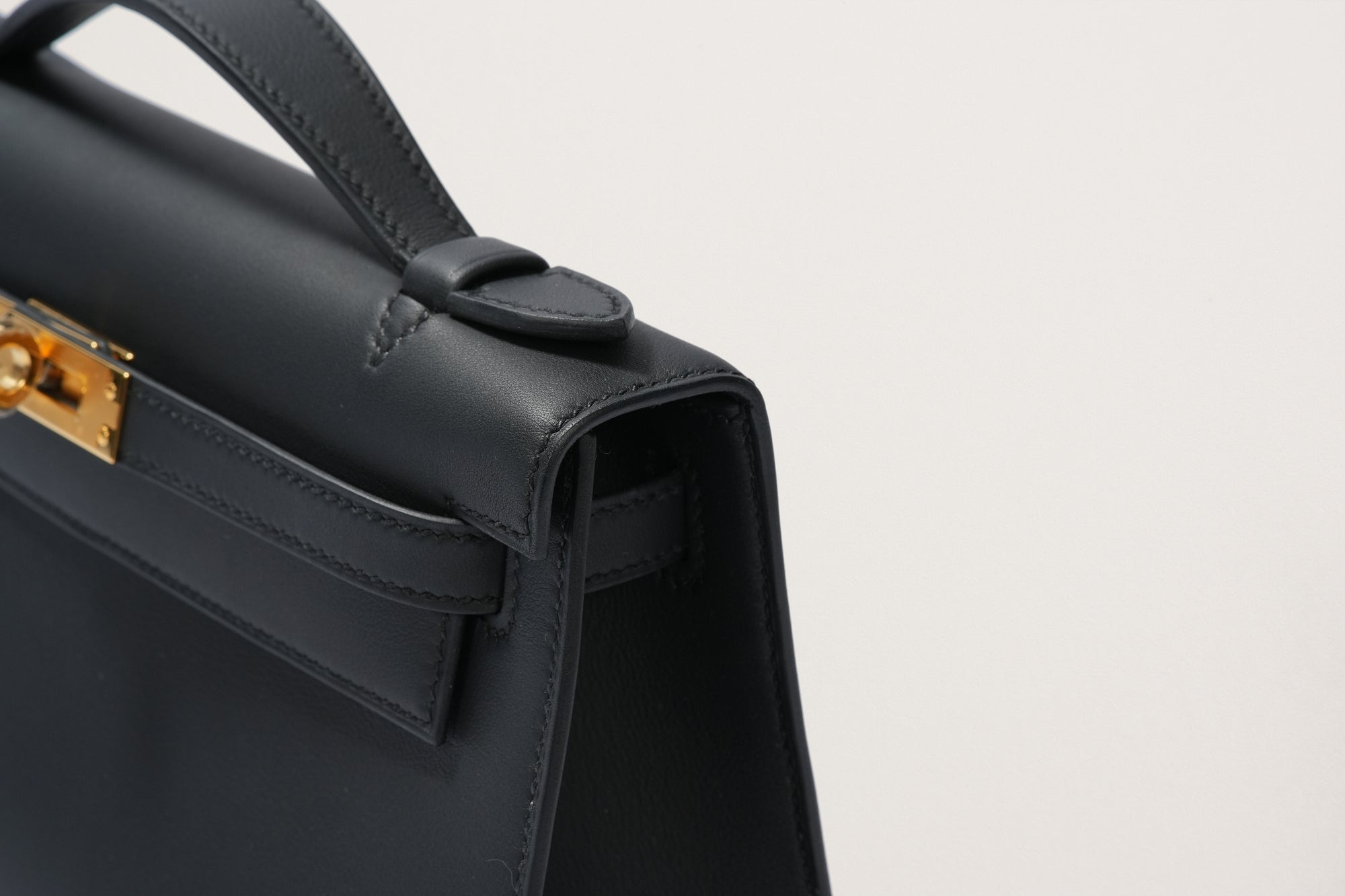 HERMES ポシェットケリー 黒