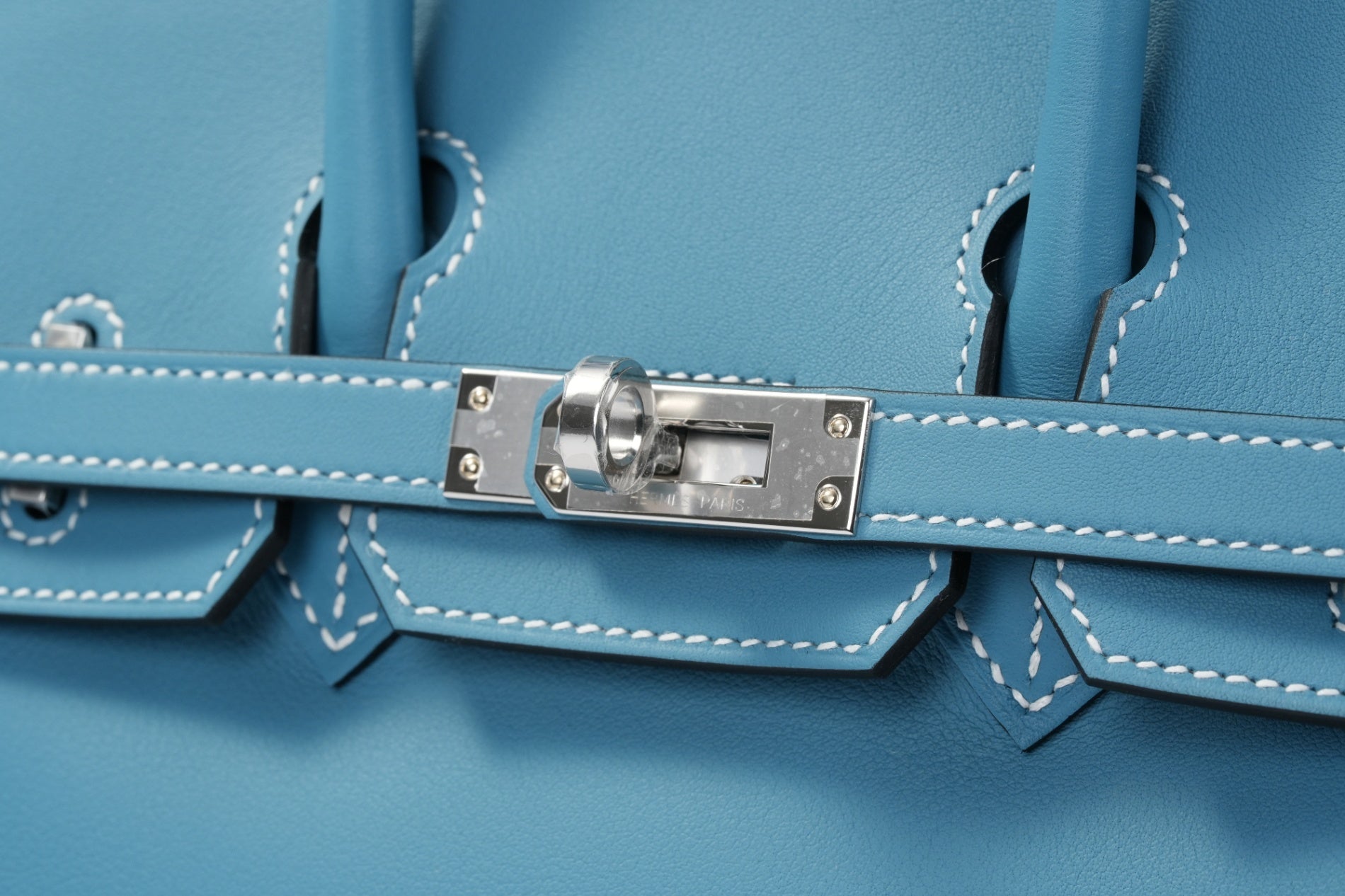 HERMES バーキン25 ニューブルージーン