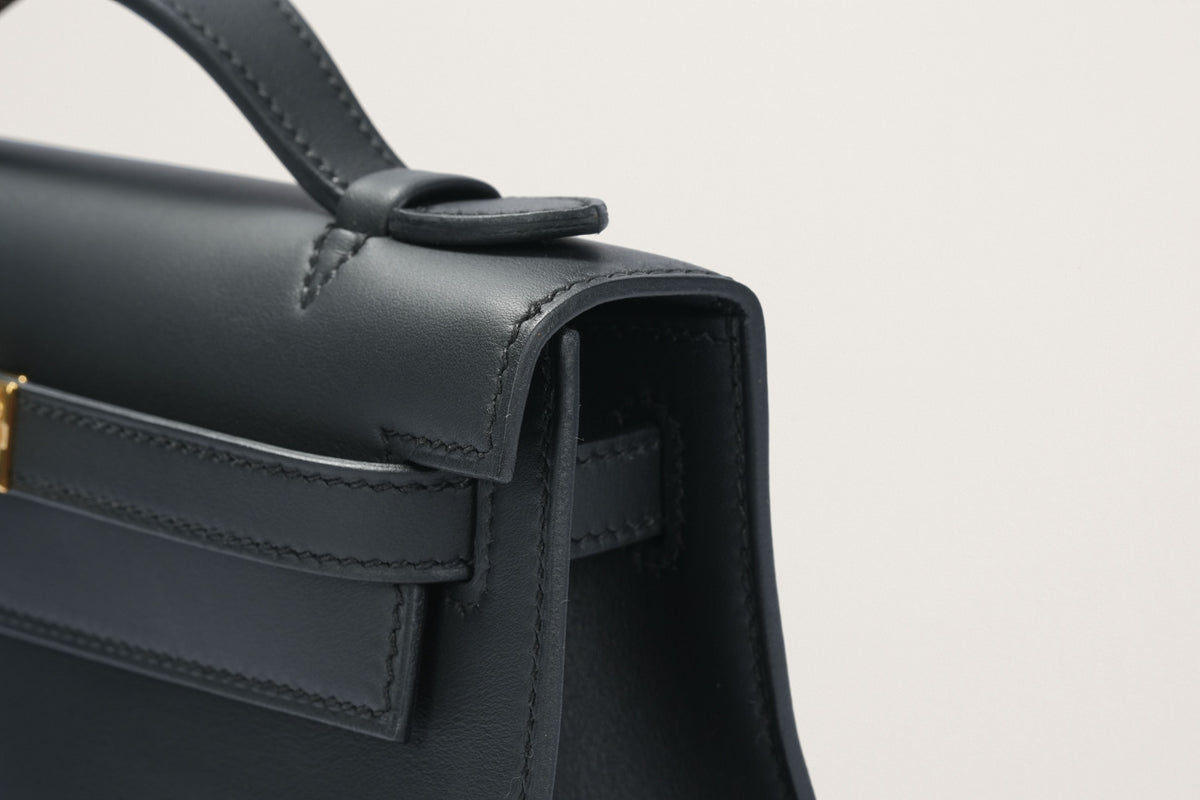 HERMES ポシェットケリー 黒