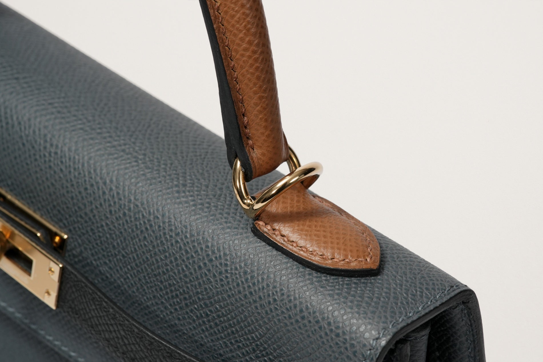 HERMES ケリー25 グリミスティ/黒/アルザン