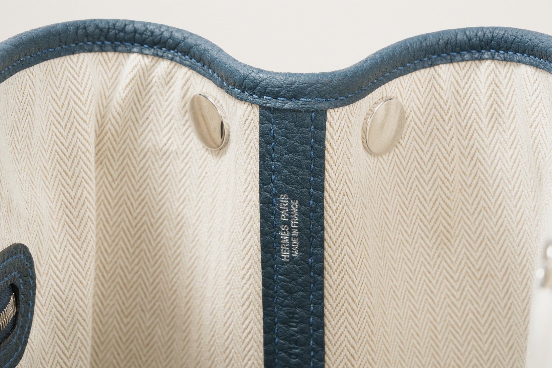 HERMES ガーデンパーティ30 ブルードプリュス