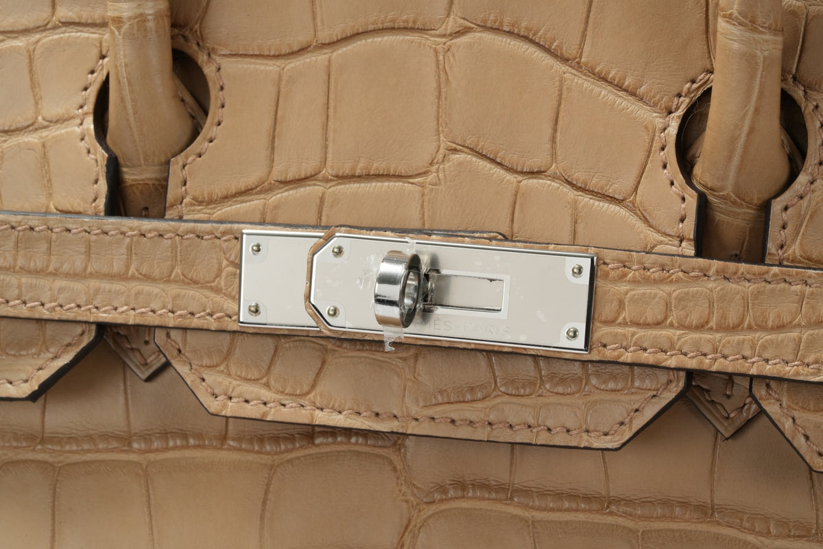 HERMES バーキン25クロコダイル チャイ