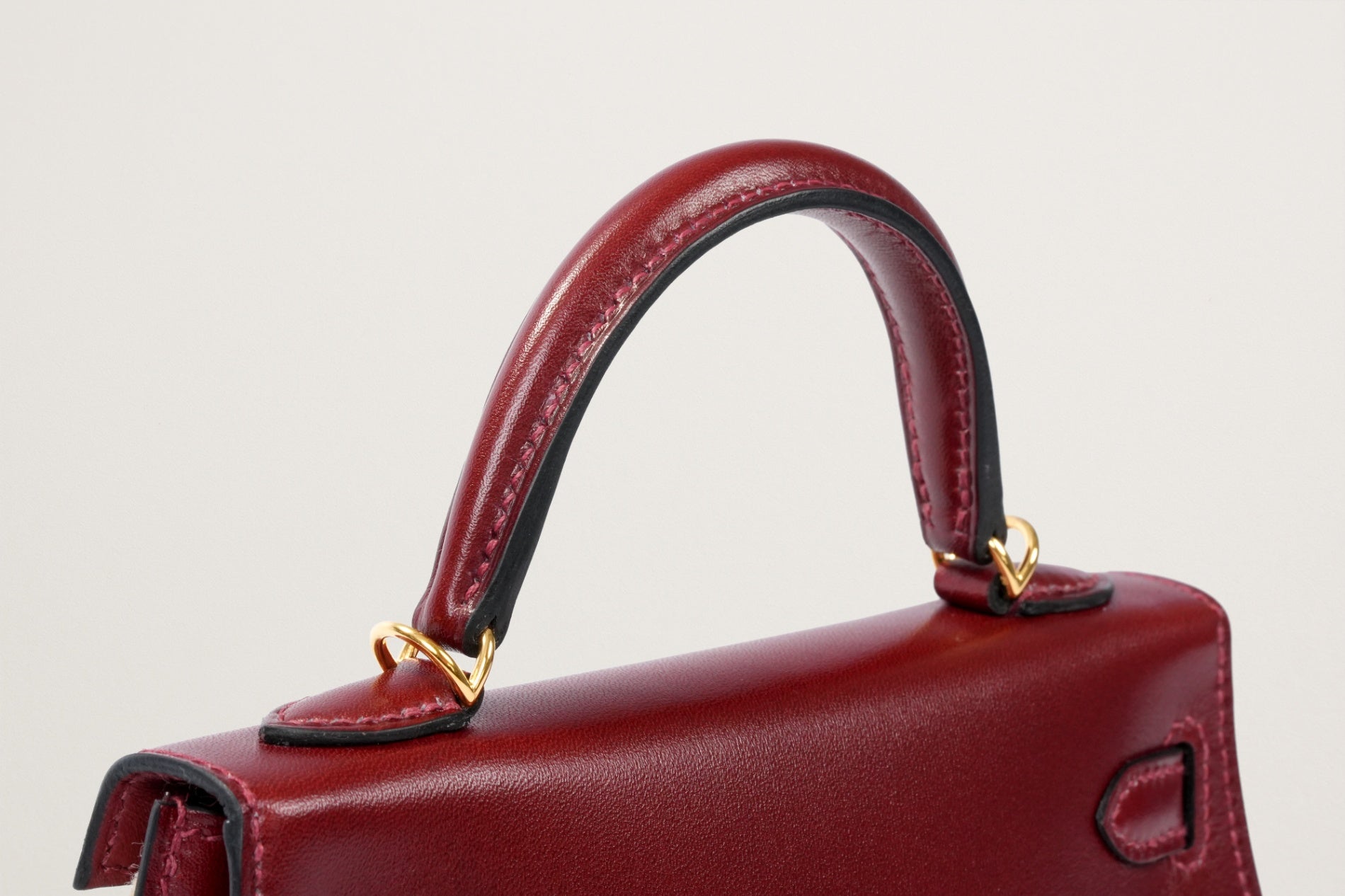 HERMES ミニケリー2 ルージュアッシュ