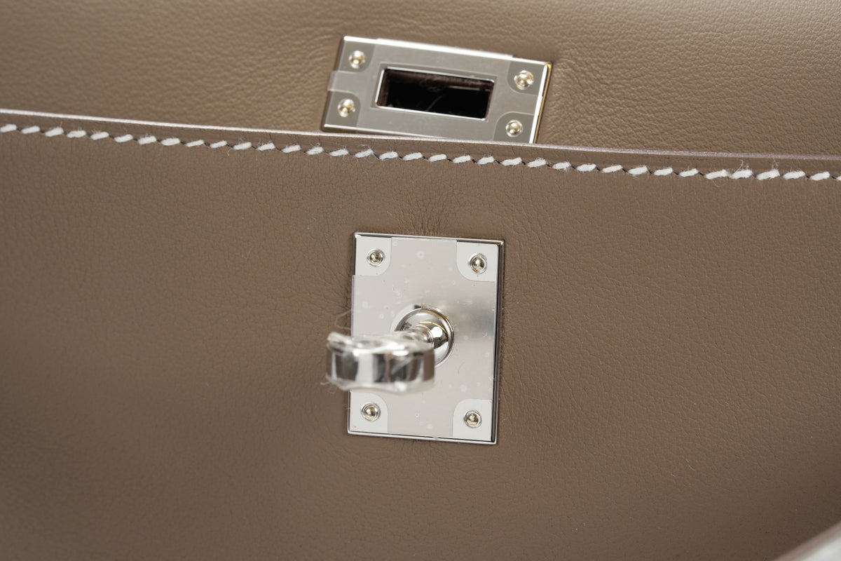 HERMES ポシェットケリー エトゥープ