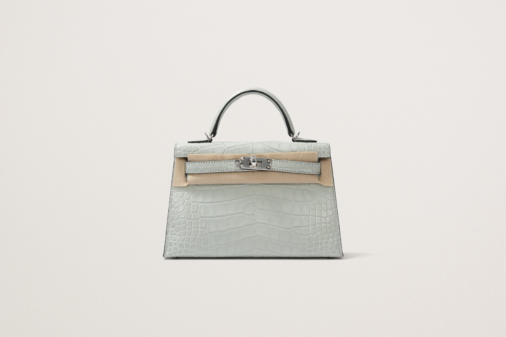 HERMES ミニケリー2 クロコダイル グリネヴェ – GINZA SATAKE