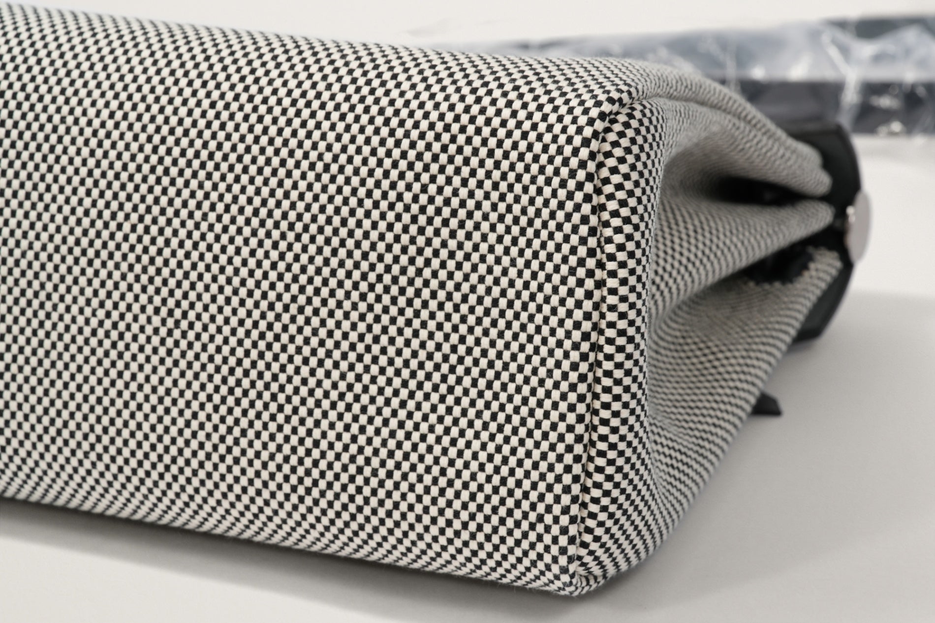 HERMES エールバッグ31 黒/エクリュ