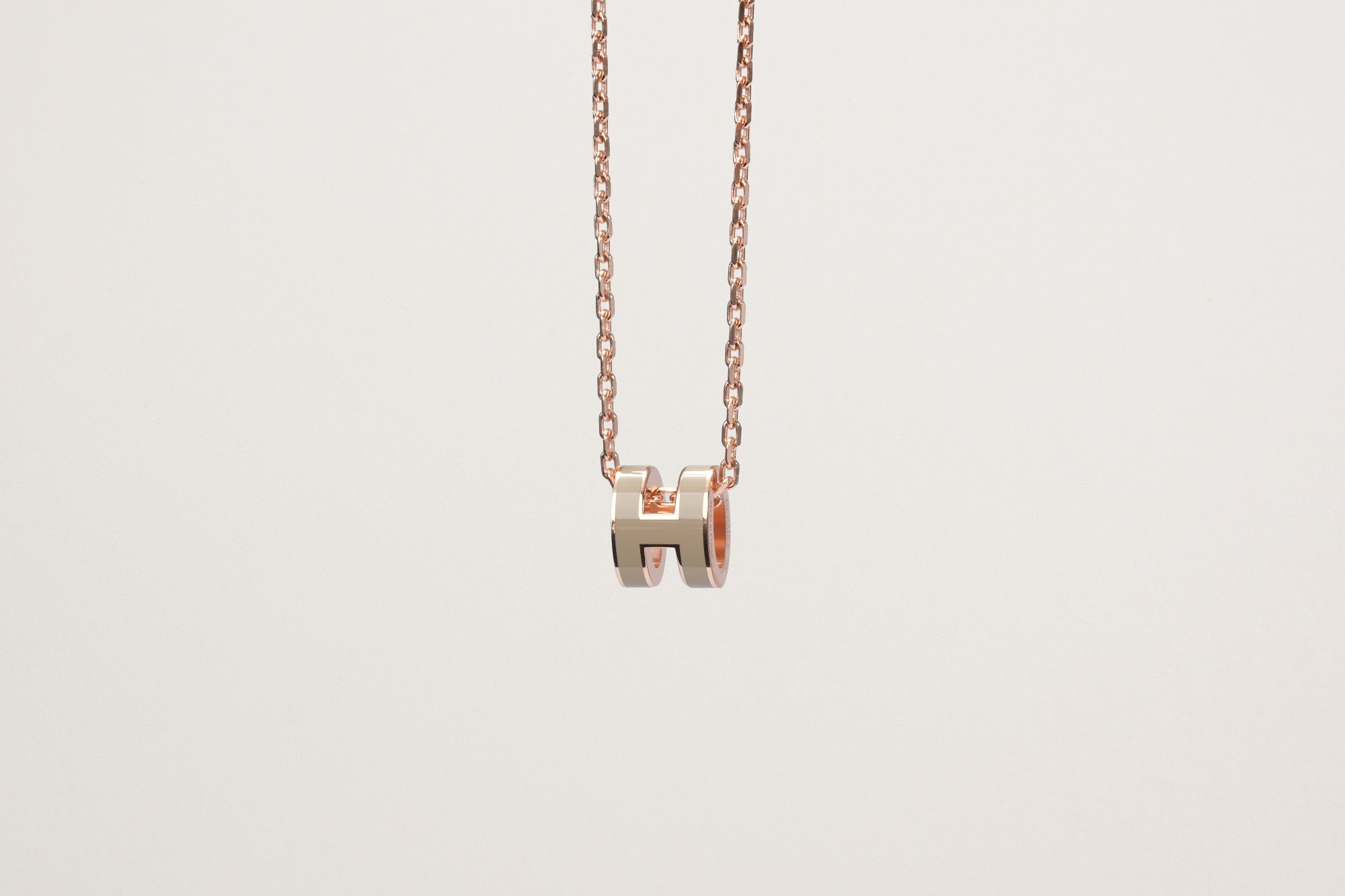 HERMES ミニポップH ネックレス