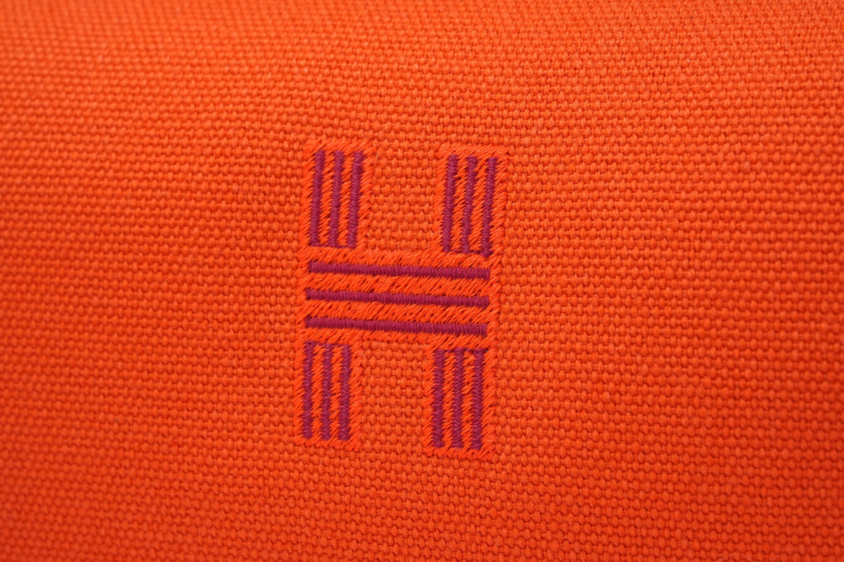 HERMES ポーチ 《ブリッド・ア・ブラック》 PM オランジュフー