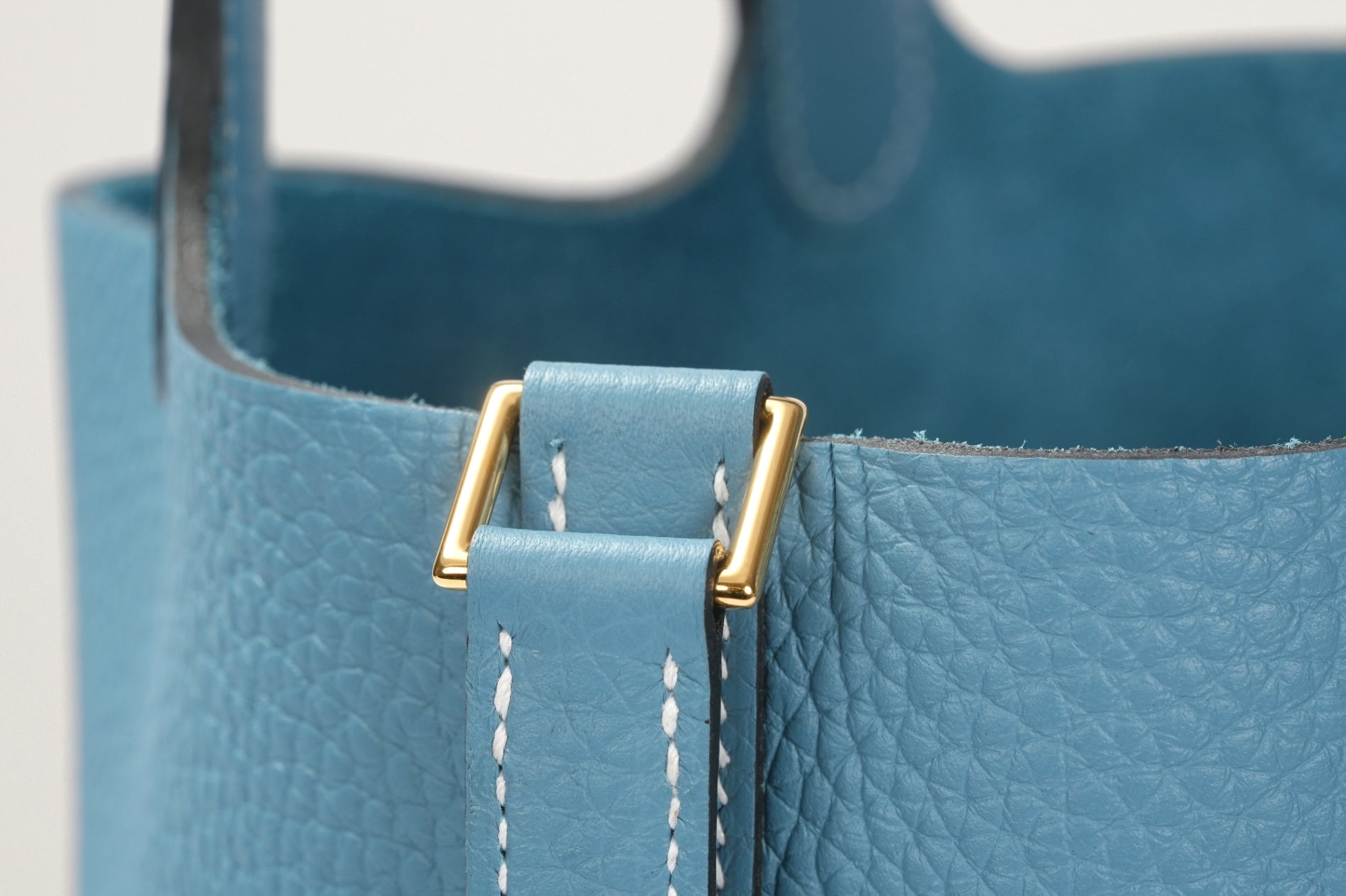 HERMES ピコタンロック18 ニューブルージーン