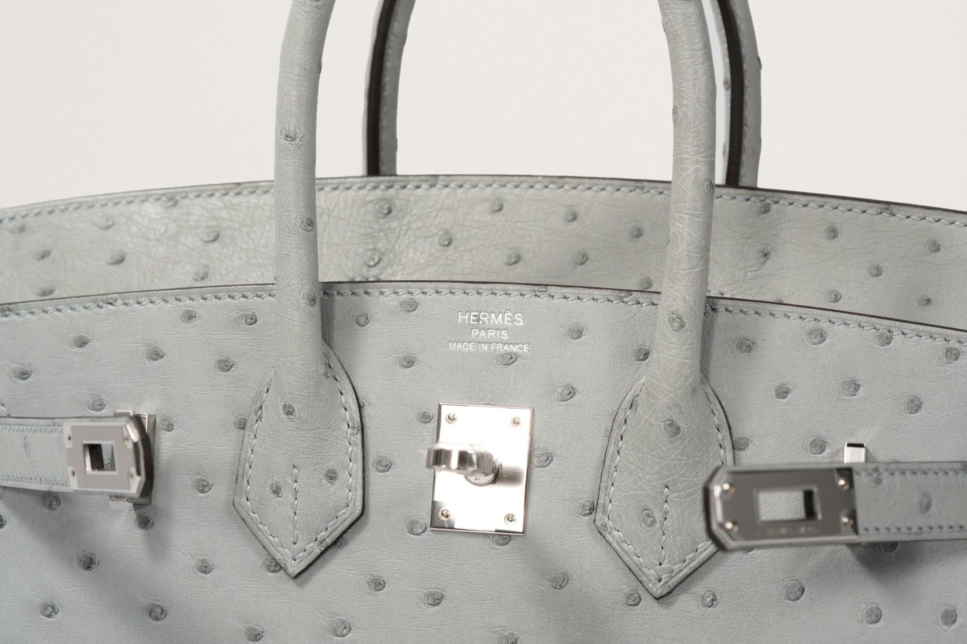 HERMES バーキン25 ブルーグラシエ