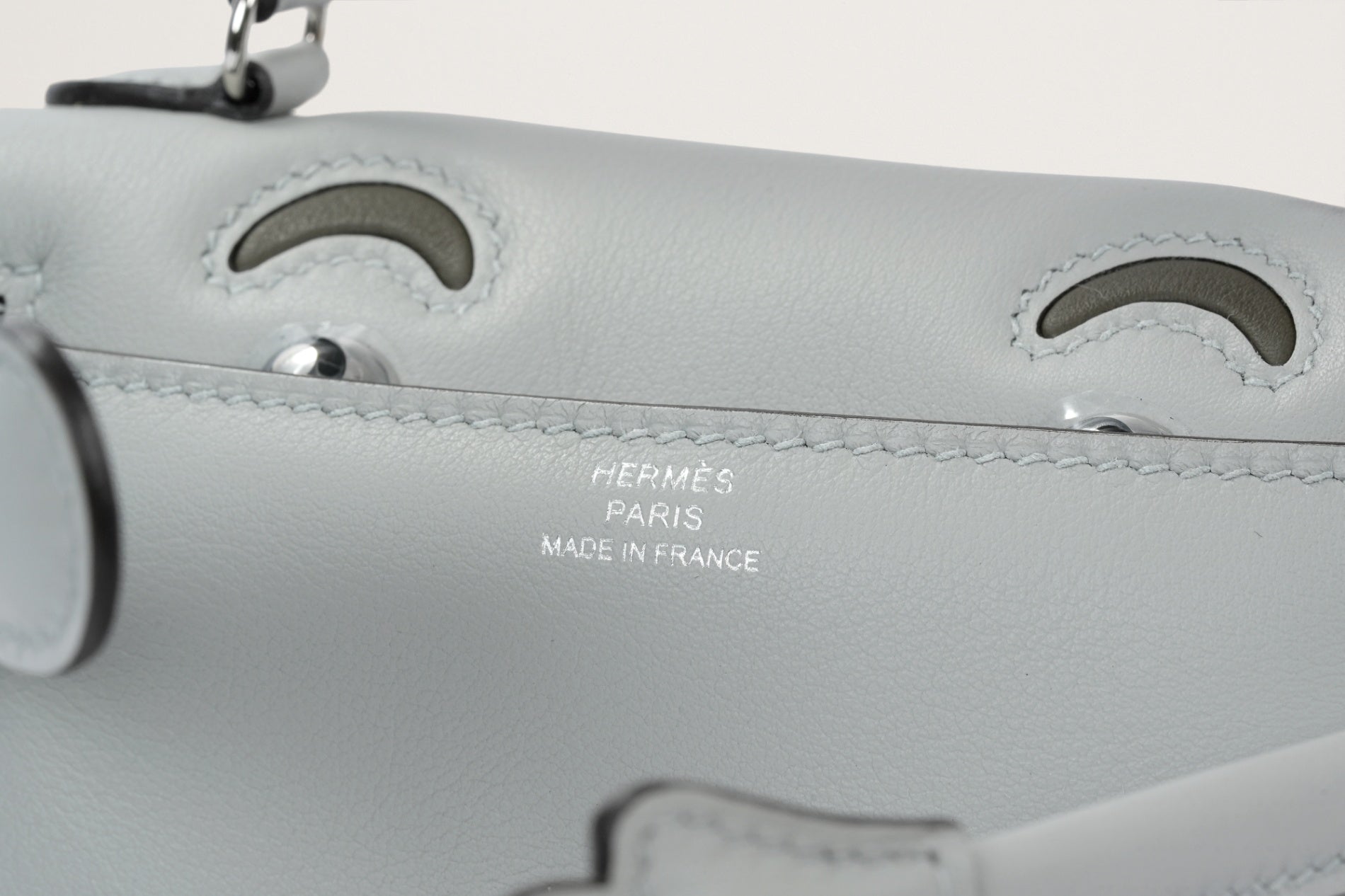 HERMES ケリードール ブルーグラシエ /ヴェールマキ