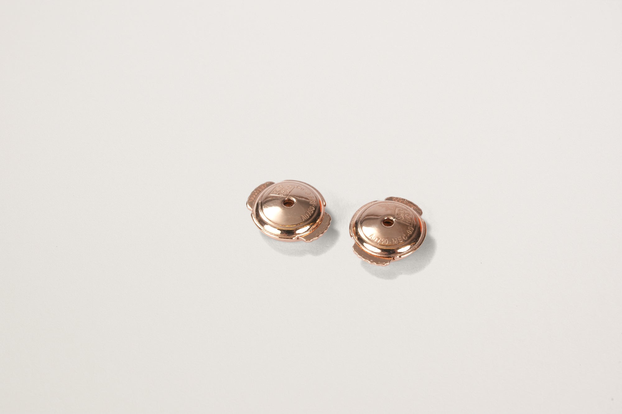 HERMES K18PG エシャペPM ピアス