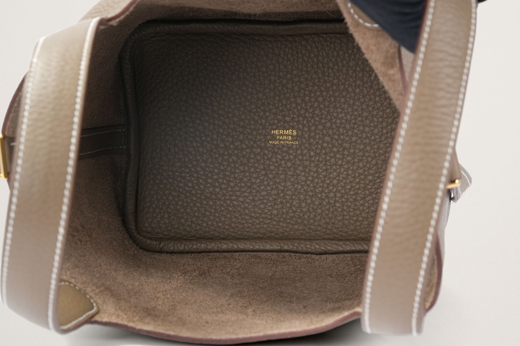 HERMES ピコタンロック18 エトゥープ