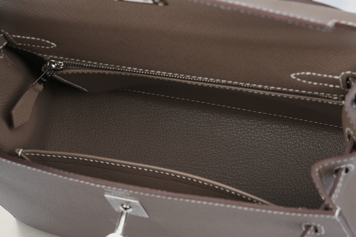 HERMES ケリー25 エトゥープ
