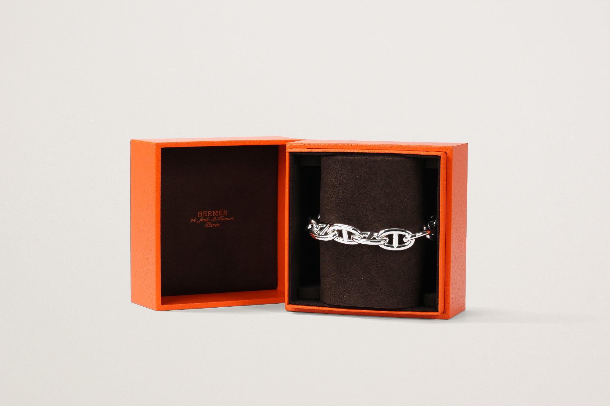 HERMES シェーヌダンクルTGM 12コマ ブレスレット – GINZA SATAKE
