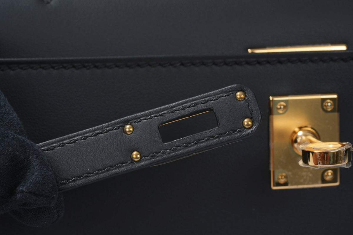 HERMES ポシェットケリー 黒