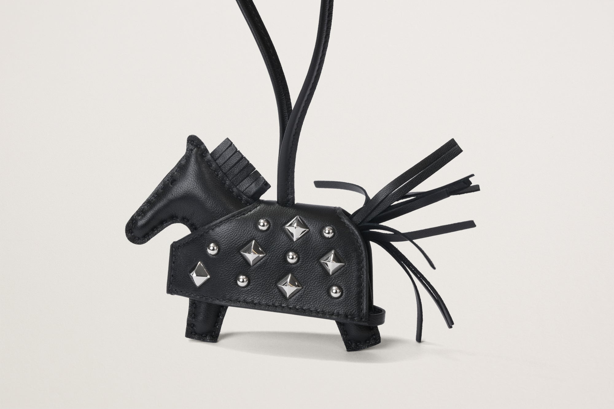 HERMES ロデオチャームPM ロべオ・ロック 黒