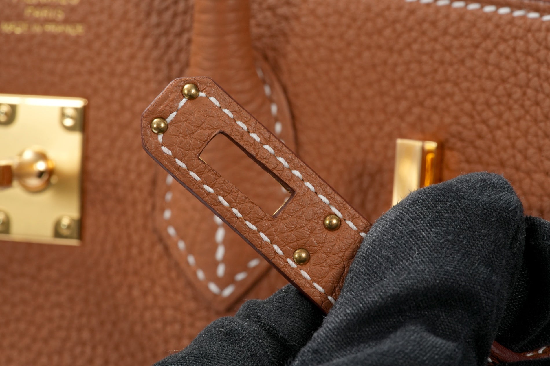 HERMES バーキン25 ゴールド