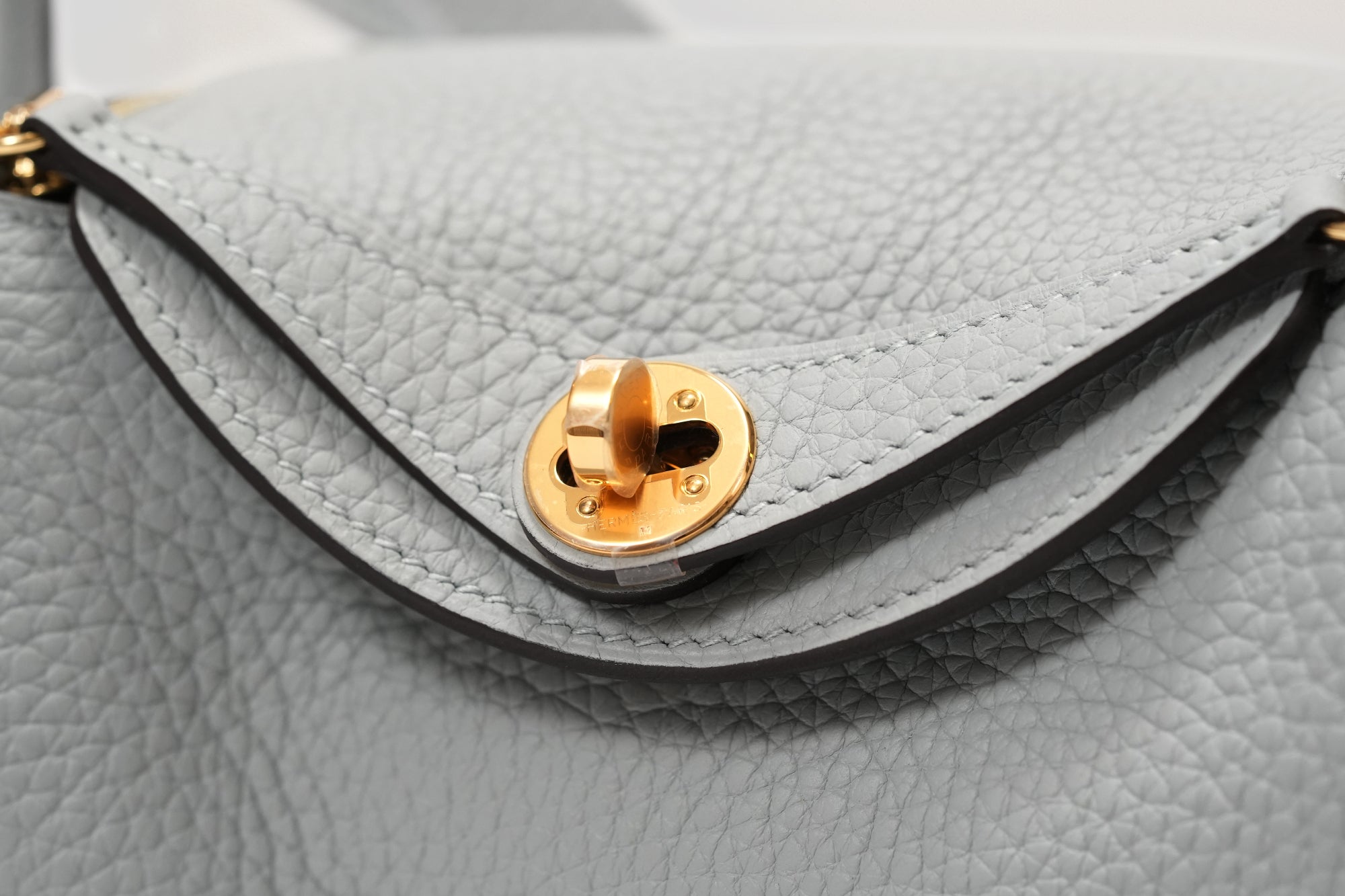 HERMES ミニリンディ2 ブルーグラシエ
