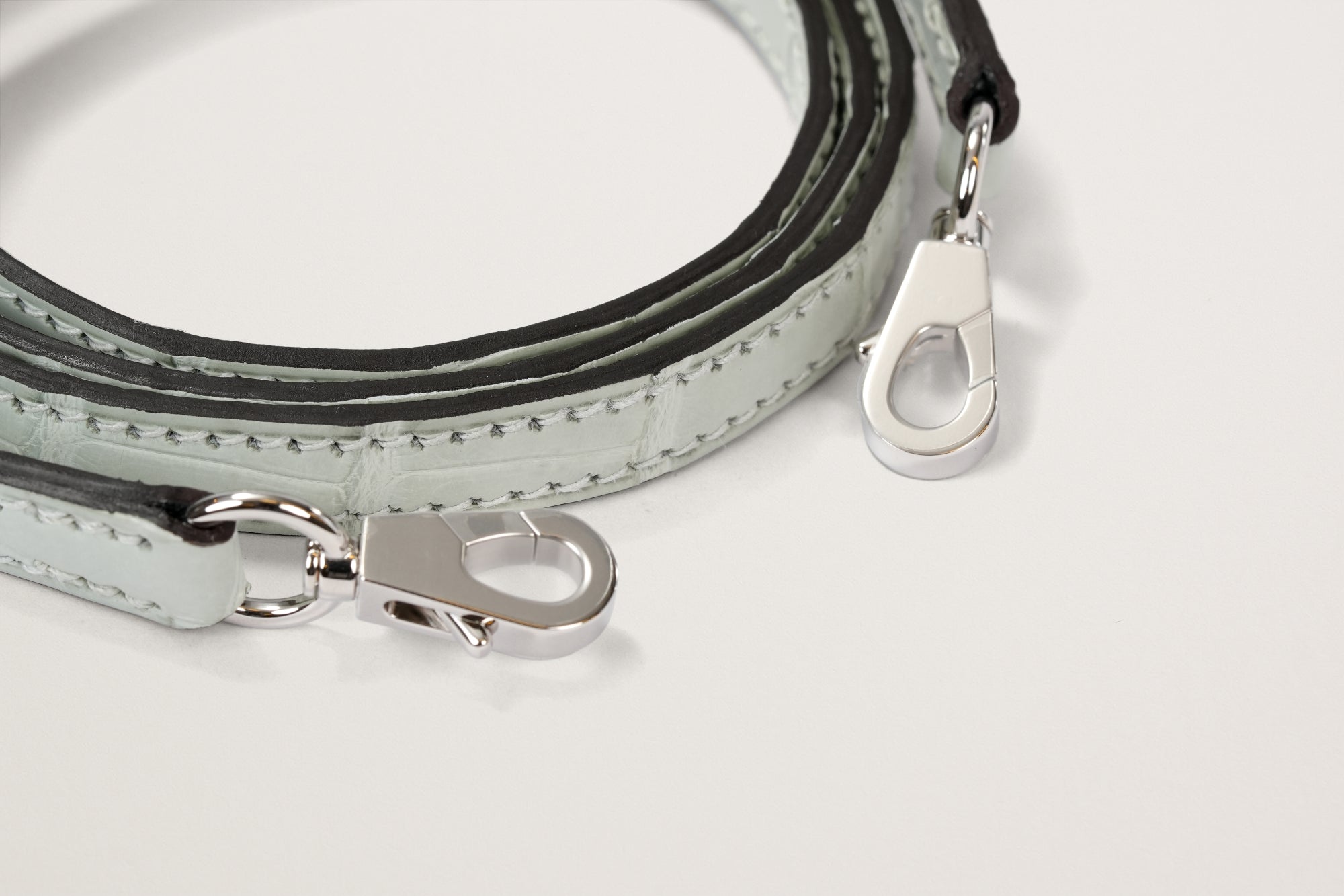 HERMES ミニケリー2 クロコダイル グリネヴェ