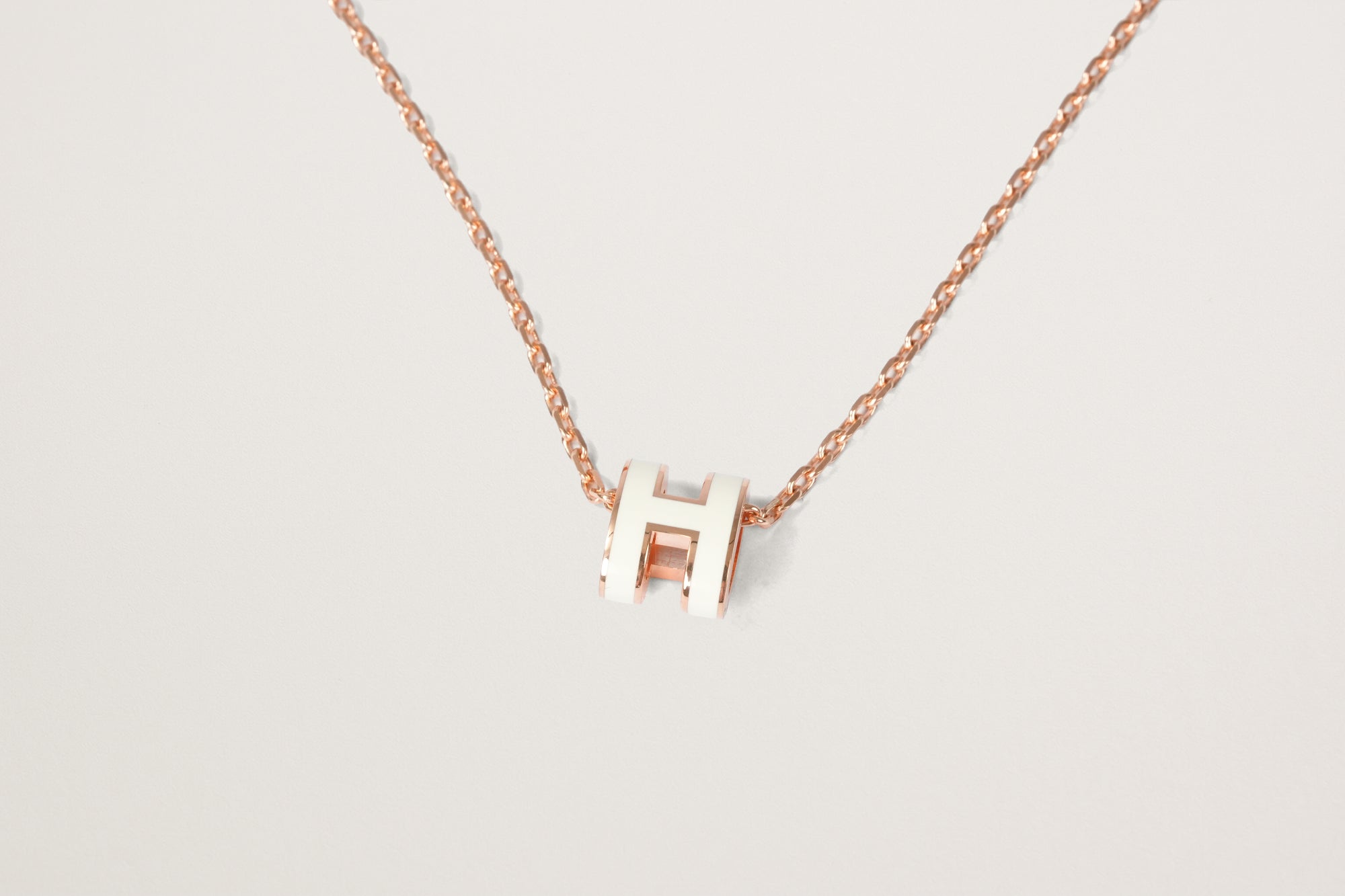 HERMES ミニポップH ネックレス