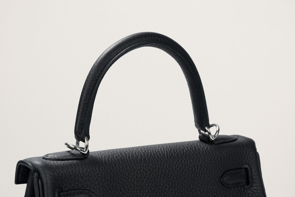 HERMES ケリー 25 内縫い 黒