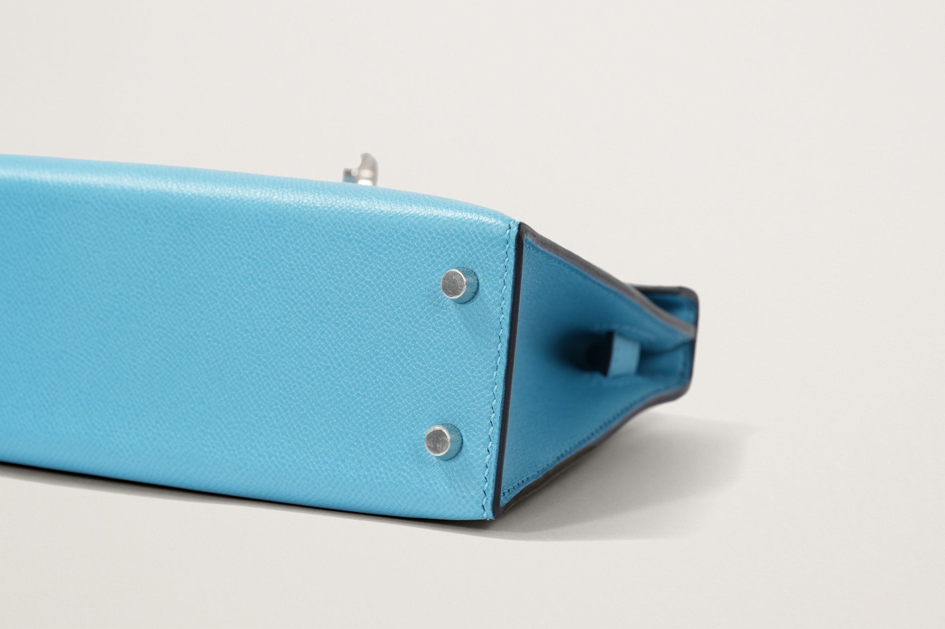 HERMES ミニケリー2 ブルーノール