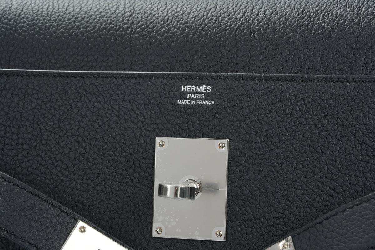 HERMES ケリーメッセンジャー24 黒