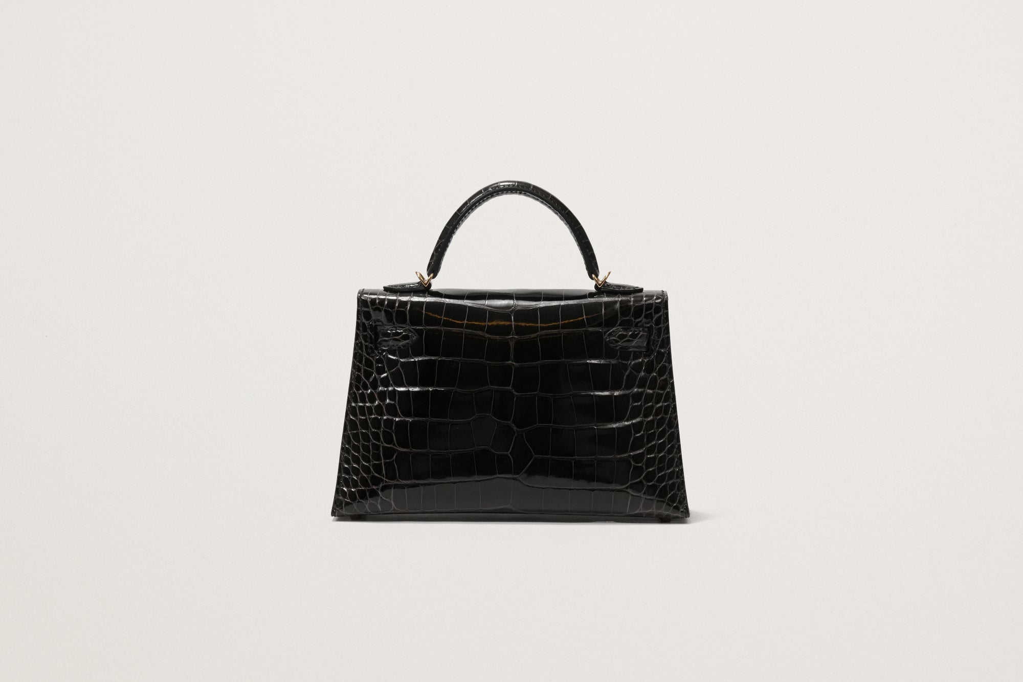 HERMES ミニケリー2 クロコダイル グラファイト – GINZA SATAKE