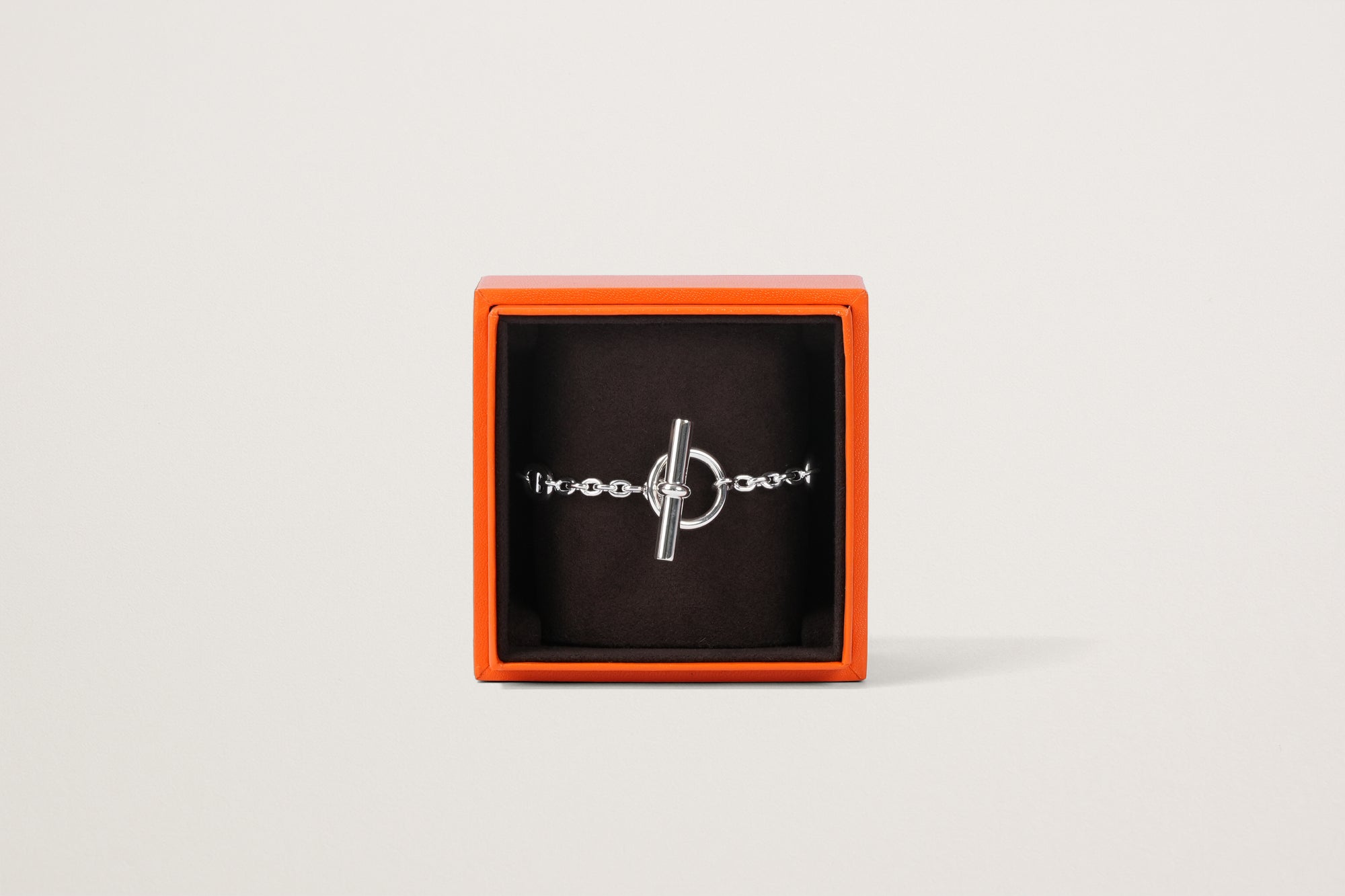 HERMES Ag925 シェーヌダンクル ファランドールST ブレスレット