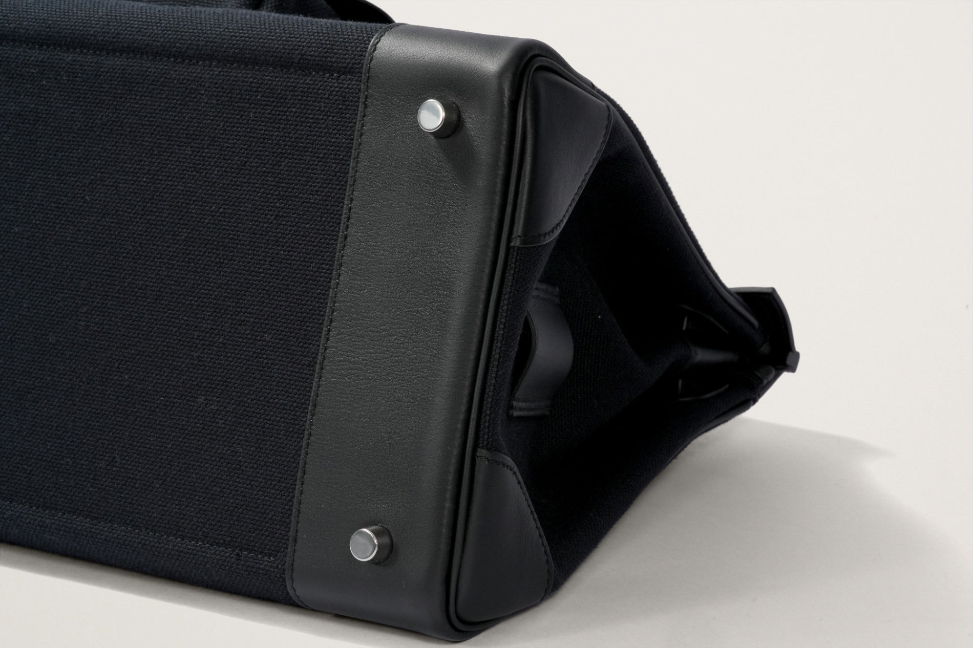 HERMES バーキン35 カーゴ ブルーマリン/黒