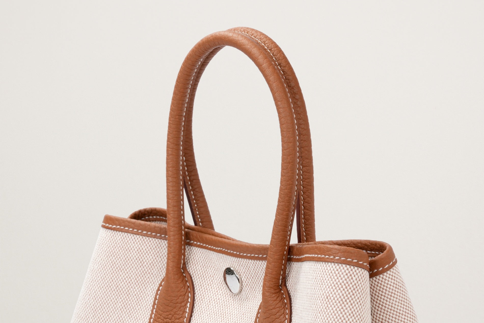 HERMES ネオ・ガーデン23 ゴールド/エクリュ