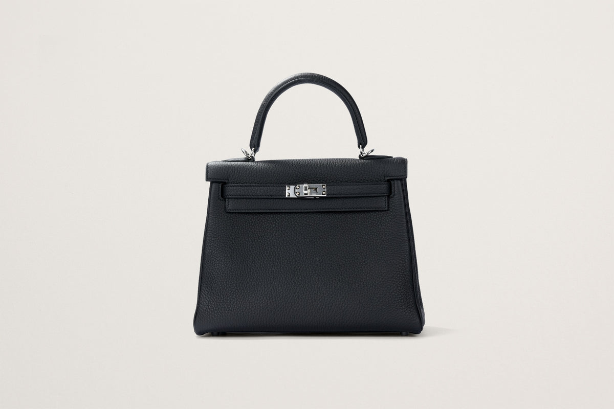 HERMES ケリー 25 内縫い 黒