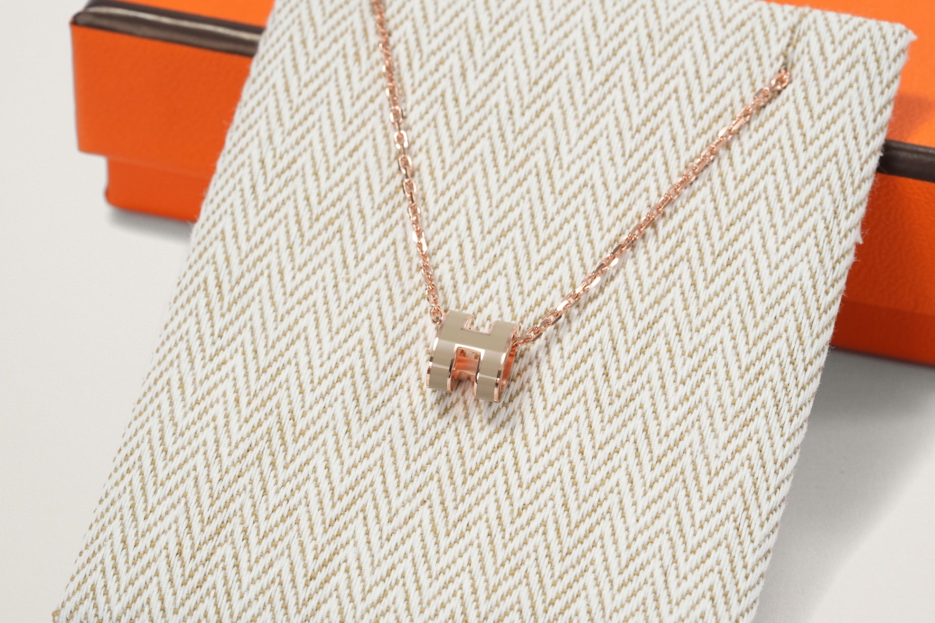 HERMES ミニポップH ネックレス