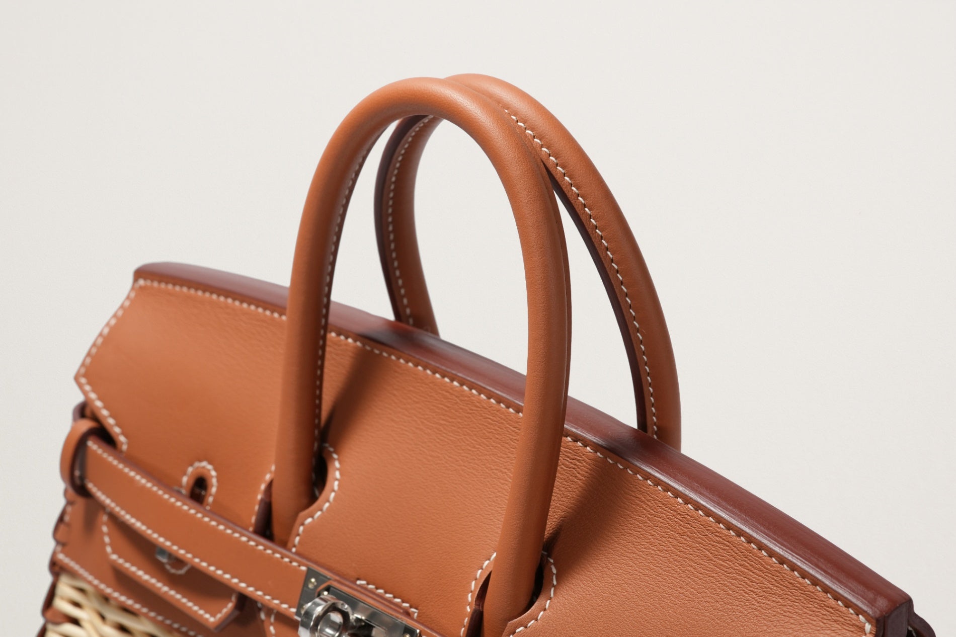 HERMES バーキン25 ピクニック ゴールド/ナチュラル