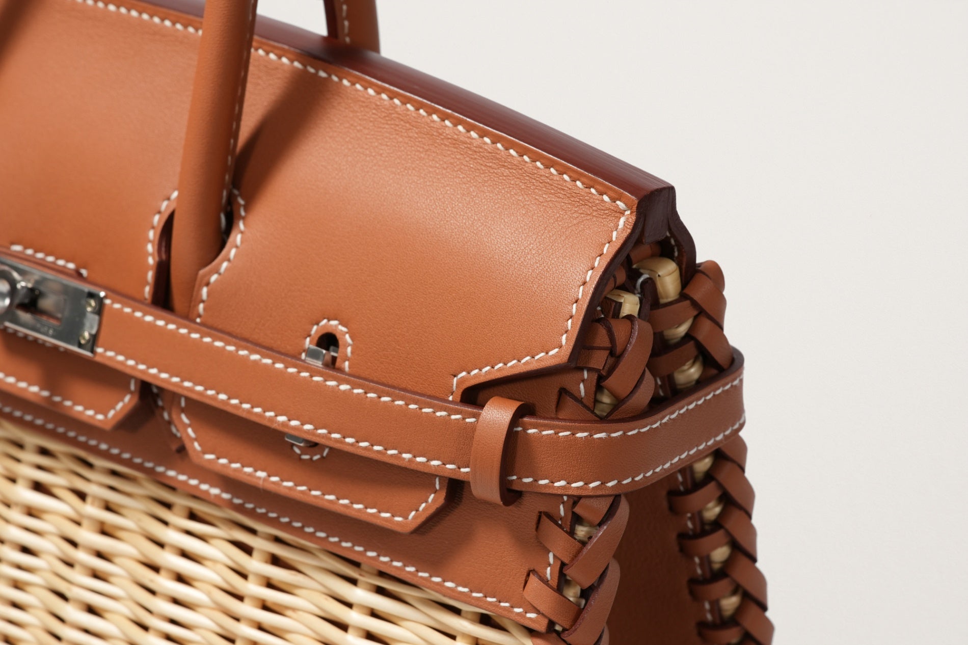 HERMES バーキン25 ピクニック フォーブ/ナチュラル